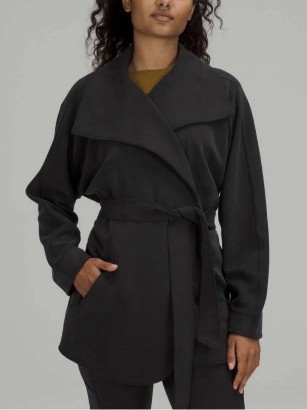 Lululemon Softstreme Belted Wrap Trench Jacket